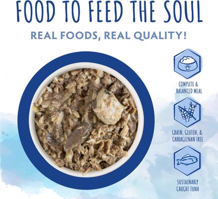 Originals Nautical Nirvana Tuna & Skipjack Dinner in Gravy Wet Cat Food, 5.5-oz can, case of 8