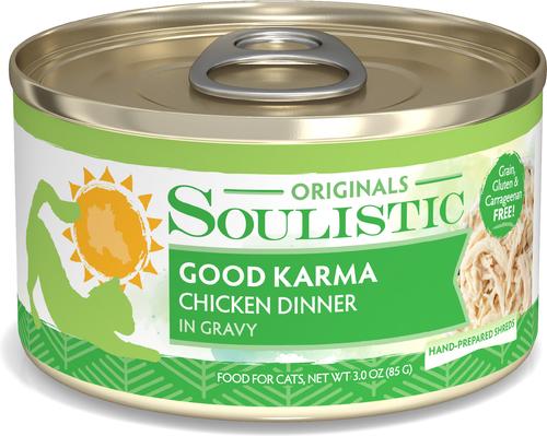 Originals Good Karma Chicken Dinner in Gravy Wet Cat Food, 10-oz can, case of 8