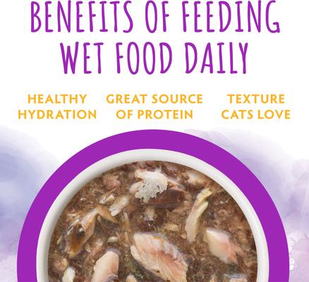 Originals Midnight Delight Mackerel & Tuna Dinner in Gravy Wet Cat Food, 3-oz pouch, case of 8