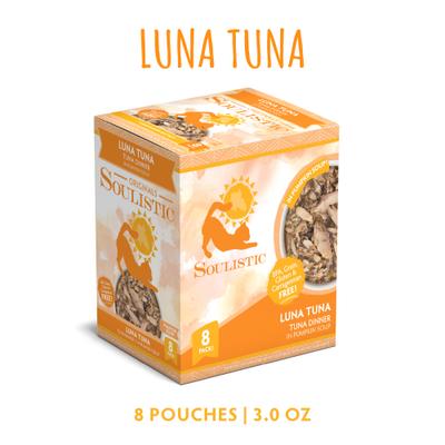 Originals Luna Tuna Tuna Dinner in Pumpkin Soup Wet Cat Food, 3-oz pouch, case of 8