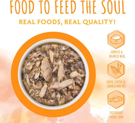 Originals Luna Tuna Tuna Dinner in Pumpkin Soup Wet Cat Food, 3-oz pouch, case of 8