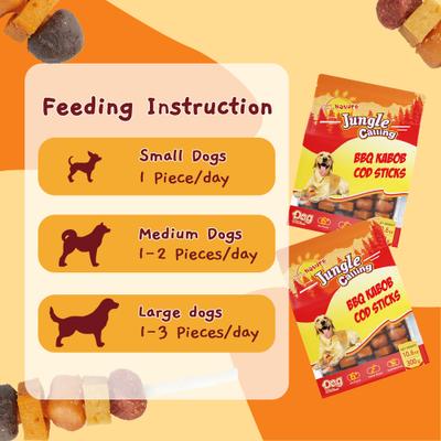 Cod, Chicken, Duck, Beef, Sweet Potato & Pumpkin Kabob Dog Treats, 10.6-oz bag