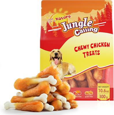 Chicken Calcium Bone Dog Treats, 10.6-oz bag