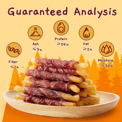 Rawhide-Free Duck Wrapped Cod Sticks Dog Treats, 10.6-oz bag