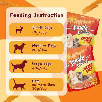 Mini Chicken Strips for Dog & Cat Training Treats, 10.6-oz bag