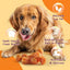 Chicken Wrapped Peanut Butter Bones Rawhide-Free Dog Chews, 6-oz bag