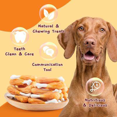 Chicken Calcium Bone Dog Treats, 10.6-oz bag