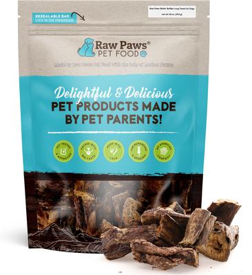 Water Buffalo Lung Dehydrated Dog Treats, 16-oz bag