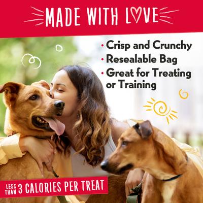 Beef & Cheese Dog Treat, 8-oz bag