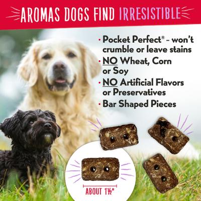 Bearnola Bites Cranberry Cobbler Flavor Dog Treats, 8-oz bag