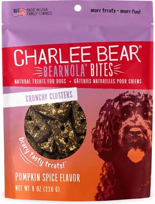 Bearnola Bites Peanut Butter & Honey Flavor Dog Treats, 8-oz bag