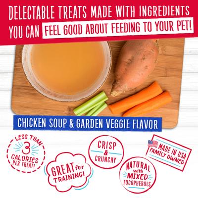Chicken Soup & Garden Veggie Flavor Dog Treats, 16-oz bag