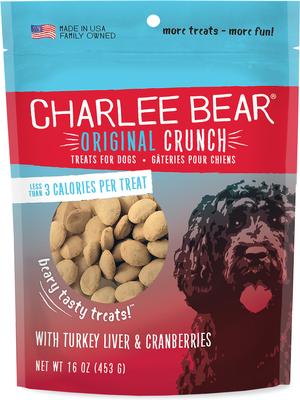 Turkey Liver & Cranberries Flavor Dog Treats, 16-oz bag