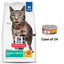 Bundle: Hill's Science Diet Adult Perfect Weight Chicken Recipe Dry Cat Food, 15-lb bag + Hill's Science Diet Adult 7+ Savory Chicken Entree Canned Cat Food, 5.5-oz, case of 26
