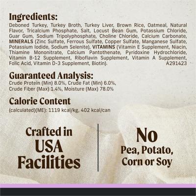 Limited Ingredient Diet Turkey & Brown Rice Recipe Wet Dog Food, 12.7-oz can, case of 12