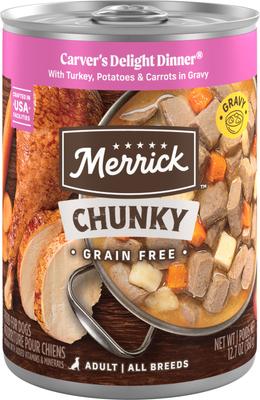 Chunky Grain-Free Wet Dog Food Colossal Chicken Dinner, 12.7-oz can, case of 12