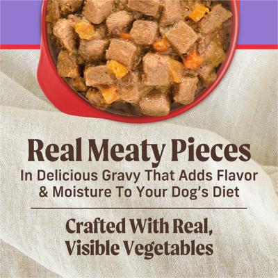 Grain-Free Wet Puppy Food Puppy Plate Beef Recipe, 12.7-oz can, case of 12