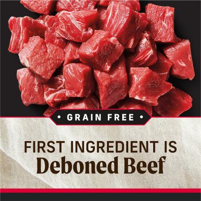Backcountry Grain-Free 96% Real Beef Dinner Recipe Canned Dog Food, 12.7-oz can, case of 12