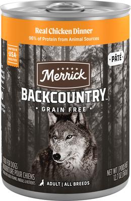 Backcountry Grain-Free 96% Real Beef Dinner Recipe Canned Dog Food, 12.7-oz can, case of 12