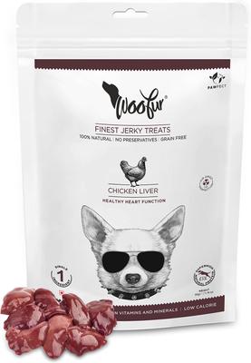 Woofur Chicken & Beetroot Air-Dried All Natural Grain-Free Jerky Dog Training Treat, 1.76-oz bag