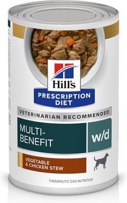 w/d Multi-Benefit with Chicken Wet Dog Food, 13-oz, case of 12