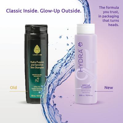 Champú suave para perros y gatos, botella de 10.14 onzas líquidas