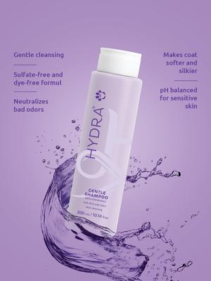 Champú suave para perros y gatos, botella de 10.14 onzas líquidas