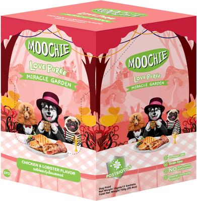 Galletas para lamer para perros con receta de pollo y langosta, caja de 2,2 lb, estuche de 12