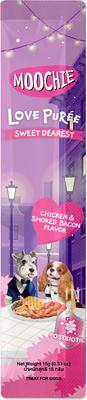 Chicken & Smoked Bacon Recipe Lickable Dog Treats, 2.2-lb box, case of 12
