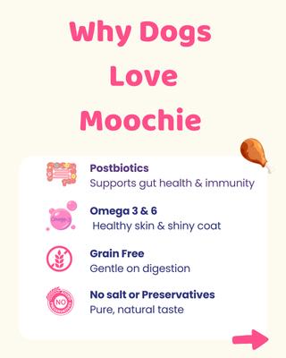 Chicken & Smoked Bacon Recipe Lickable Dog Treats, 2.2-lb box, case of 12