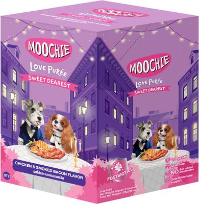 Chicken & Smoked Bacon Recipe Lickable Dog Treats, 2.2-lb box, case of 12