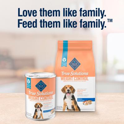 True Solutions Natural Weight Control Chicken Adult Wet Dog Food, 12.5-oz can, case of 3