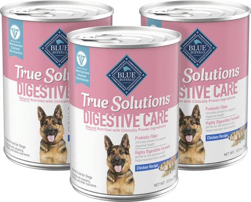 Comida húmeda para perros True Solutions Digestive Care Formula, lata de 12.5 oz, caja de 12