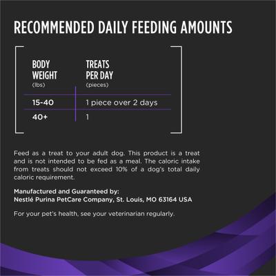 Orachews - Premios dentales grandes para perros adultos con pollo bajo en grasa, 7 unidades