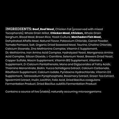 Bully Fuel High Protein Gluten-Free Beef & Chicken Dry Dog Food, 40-lb bag