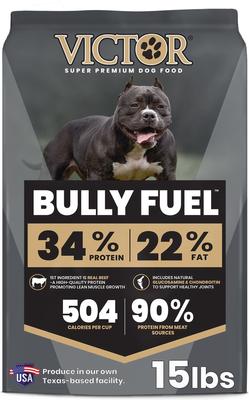 Bully Fuel High Protein Gluten-Free Beef & Chicken Dry Dog Food, 40-lb bag