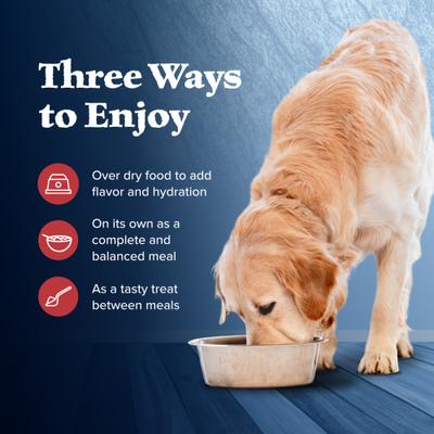 Wilderness Wolf Creek Stew High-Protein & Grain-Free Hearty Beef in Gravy Wet Dog Food, 12.5-oz can, 3 count