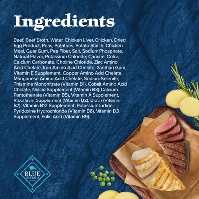 Wilderness Wolf Creek Stew High-Protein & Grain-Free Hearty Beef in Gravy Wet Dog Food, 12.5-oz can, 3 count