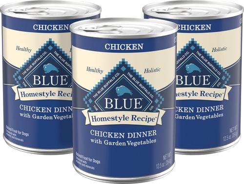 Homestyle Recipe Fish & Sweet Potato Dinner with Garden Vegetables Canned Dog Food, 12.5-oz, case of 12