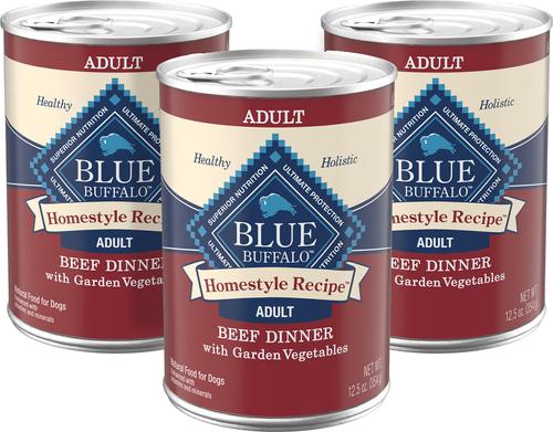 Homestyle Recipe Fish & Sweet Potato Dinner with Garden Vegetables Canned Dog Food, 12.5-oz, case of 12
