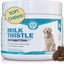 Milk Thistle Liver Support Salmon & Bacon Flavor Dog Supplement, 60 count