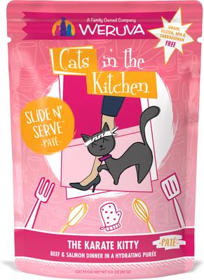 Cats in the Kitchen Meowiss Bueller with Chicken & Lamb Grain-Free Cat Food Pouches, 3-oz pouch, case of 12