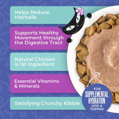 Born Carnivore Hairball Control Chicken Grain-Free Dry Cat Food, 3-lb bag