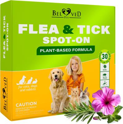 Flea & Tick Prevention Spot Treatment for Small Dogs & Cats, 7.5-ml drops