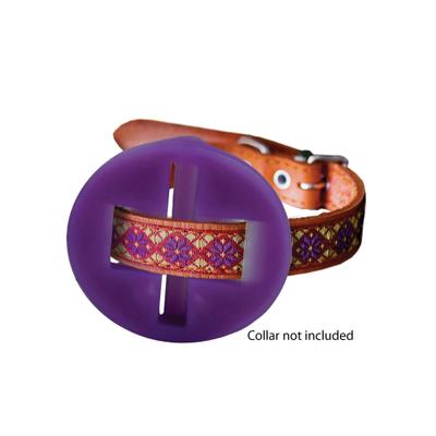 Collar con disco calmante para gatos que apoya el comportamiento