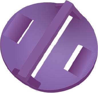 Behavior Support Calming Disk Collar Attachment for Cats