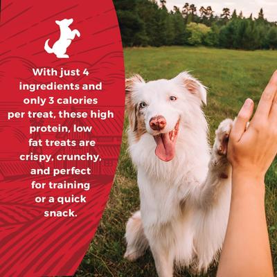Collagen Beef & Bully Puff Dog Treats, 6-oz bag