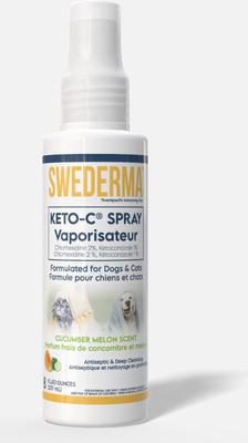 Keto-C Dog & Cat Spray, Cucumber Melon Scent, White, 8-fl oz bottle