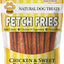 Fetch Fries & Hambarker Combo Beef & Sweet Potato Burger Patties & Chicken & Sweet Potato Jerky Sticks Dog Treats, 10-oz bag