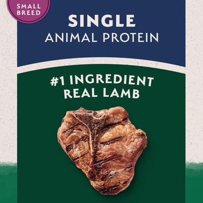 Limited Ingredient Lamb & Brown Rice Small Breed Bites Recipe Dry Dog Food, 4-lb bag